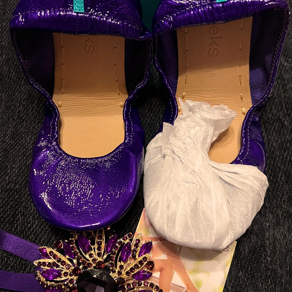 Tieks Purple Diamond Sz 8